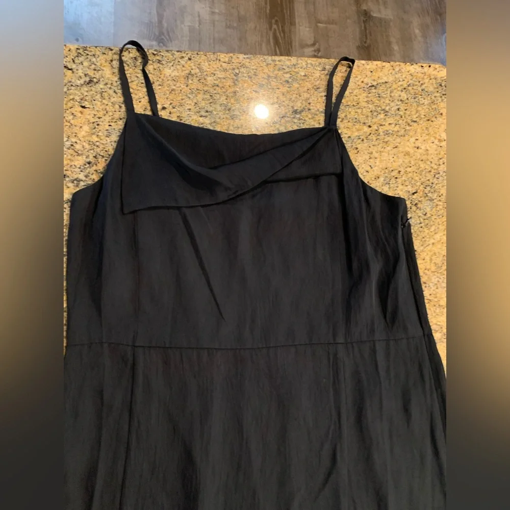 Vince black midi dress Size 8 - Picture 3 of 12